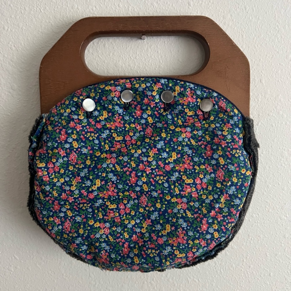 Vintage reversible purse